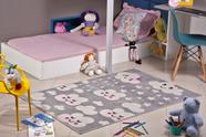 Tapete infantil quarto 1,00 x 1,50 pelo macio toque veludo menina menino 100% antiderrapante lancer