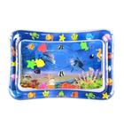 Tapete Interativo Inflavel De Agua Para Bebe 66X50X6 Azul - Shiny Toys