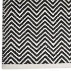 Tapete Kilim Cotton 150X200 Ck01 Black White