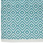 Tapete Kilim Cotton 200X300 Ck03 Turquesa Zd - Solace