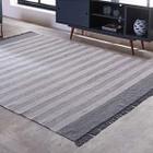 Tapete Kilim Indiano 150x200 Cinza