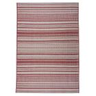 Tapete Nature Listra 200X300 Sisal Listrado Vermelho Tp Bali