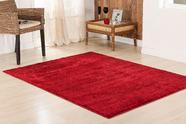 TAPETE OASIS SHAGGY 3,00x2,00 FELPUDO/ PELUDO PARA QUARTO E SALA COR: VERMELHO