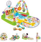 Tapete para bebês Fisher-Price Deluxe Kick & Play Piano Gym Green