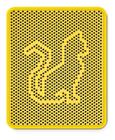 Tapete Para Gato - Amarelo