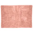 Tapete para Sala e Quarto Felpudo Rosa 140x100cm - Casambiente