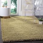 Tapete para Sala e Quarto Peludo Luxo Casa Dona 200x250cm Bege Gold