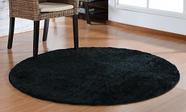 Tapete Para Sala E Quarto Redondo 1,00M Classic Oasis
