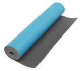 Tapete para Yoga Rolo 60cm x 10m Bicolor Azul Kapazi