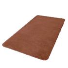 Tapete Passadeira para Quarto Vip 50 x 120 Cm Chocolate Jolitex