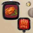 Tapete Perfurado de Silicone Para Air Fryer 18,5 cm