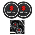 Tapete Porta Copos de Carro Acessório Decorativo Suzuki Sx4 Grand Vitara Jimny S-Cross
