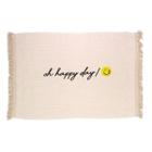 Tapete Porta de Entrada Oh Happy Day 48 x 70cm