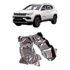 Tapete preto fosco Interno Jeep Compass 2016/2022 - MANOS TAPETES