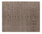 Tapete Realce Eden 3D Alto Relevo 150X200 Cm Taupe