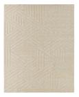Tapete Realce Trama 3D Alto Relevo 250X300 Cm Creme Marfim