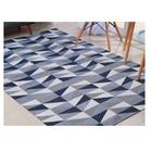 Tapete Sala 1.00m x 1.40m Jacquard Tecido Antiderrapante