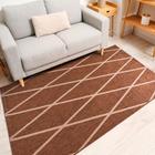 Tapete Sala 200x250 Sisal Nature Geo 70 Marrom