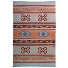 Tapete Sala Kilin Gashgai 200X300 Dupla Face Tribal 4 Red - Tapetemagia