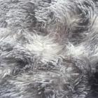 Tapete Sala Quarto Luxo Felpudo Cinza Mesclado 40cm x 60 cm Beira de Cama