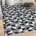 Tapete Sala Quarto Tecido Jacquard Antiderrapante 1.35M X