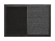 Tapete Sanitizante (2 em 1) 70cm x 100cm Preto Kapazi Preto