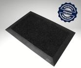 Tapete Sanitizante Kapazi Preto 90x130cm com borda 5cm