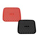 Tapete Silicone Antiaderente Para Air Fryer 18,5 Cm Quadrado