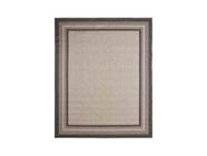 Tapete Sisal Eco Nature Moldura 56 Chumbo 1,00x1,50M