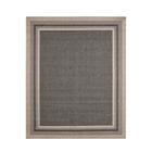 Tapete Sisal Eco Nature Moldura 77 Bege-Chumbo 2,00x3,00M