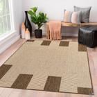 Tapete Sisal Moldura 200x150 Simples Antiderrapante