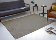 Tapete sisal sem pelo 1,50x2,00 100% antiderrapante sala fazenda pousada decorativo não risca o piso-551-mescla