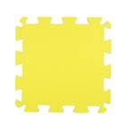 Tapete Tatame EVA 50x50x4cm 40mm Escola a sua Cor Amarelo