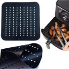 Tapete Teflon p/ Cesto Air Fryer 26cm - Resistente - MR