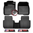 Tapetes de carro Torcia Anti-Slip 3D Rubber Honda CR-V 2023-2024 5 unidades