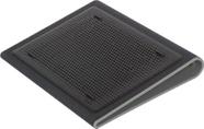 Targus Portátil Lightweight Chill Mat Lap com ventilação de ventiladores duplos previne superaquecimento, porta USB LED, almofada de resfriamento para laptop, preto/cinza (AWE55US) Preto com Cinza