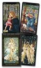 Tarot golden botticelli - tarot dourado - original - LO SCARABEO