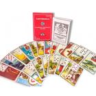 Tarot Lenormand Cartomancia Vermelho 36 Cartas Magia do Oráculo + Manual Detalhado Significados