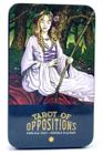 Tarot Of Oppositions Em lata Com Bordas Rose Tarô Das Oposições Baralho de Cartas De Oráculo