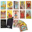 Tarot Rider Waite 78 cartas Plastificadas Carta Grande Arte Original 1909 Ilustradora Pamela Colmam