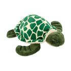 Tartaruga Marinha De Pelúcia Verde 25 Cm - Bbr Toys