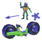 Tartarugas Ninja Figura e Veículo - Boneco Donatello - Sunny - Playmates Toys