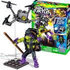 Tartarugas Ninja Mini Boneco Donatello Mega Bloks Perseguição de Drone - Mattel DPF74
