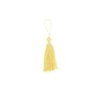 Tassel poliester cor amarelo bebê c/10 unidades - CARRETEL