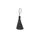 Tassel poliester cor preto c/10 unidades - CARRETEL