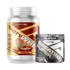 Tasty Whey 912g + Creatina Super 150g Adaptogen