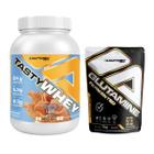 Tasty Whey Adaptogen 912g + Glutamina 1kg Adaptogen