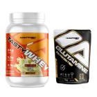 Tasty Whey Adaptogen 912g + Glutamina 1kg Adaptogen