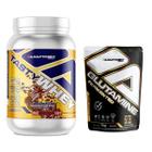 Tasty Whey Adaptogen 912g + Glutamina 1kg Adaptogen