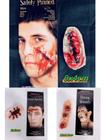 Tatuagem feridas cicatriz falso de Terror Halloween Cosplay Machucados látex
